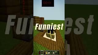 Funniest Minecraft trick you should try Now !