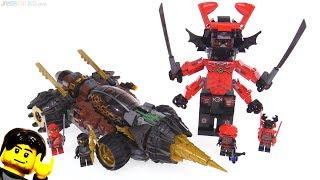 LEGO Ninjago Legacy Cole's Earth Driller review! 70669