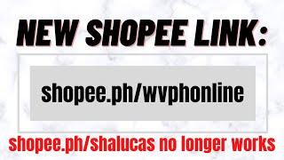 How to order using android device on our shopee account ( NEW LINK: shopee.ph/wvphonline )