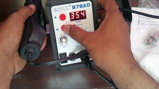 Latest Boiler with Soldering Iron Koocu 878 Unboxing| Mobile Repairing Tools |Hot Air Soldering Iron