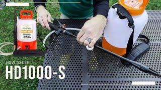 How To Use The HD1000-S Battery Sprayer? | PetraTools®