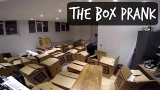 BOX PRANK ON ROOMMATE