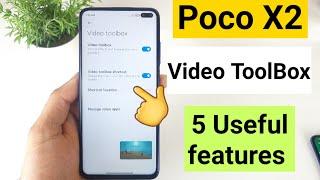 Poco x2 miui 12 video toolbox usage review