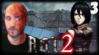 ТЕПЕРЬ НА PS4 PRO  ATTACK ON TITAN 2  Прохождение на русском #3