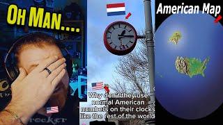 American Reacts to Posts Showing How Real The American Bubble Is...