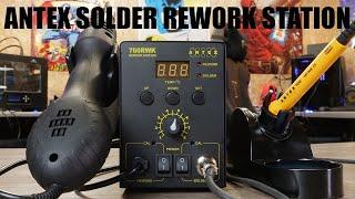 Antex Solder Hot Air Rework Station Overview - SMD Board Repair