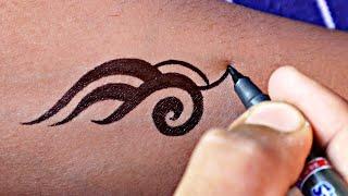 Amazing tribal tattoo design | best tattoo ideas for you