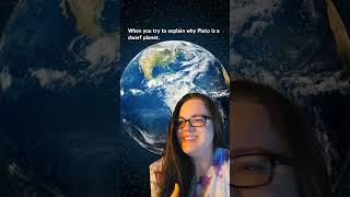 #pluto isn't a planet. #astronomy #space #greenscreen #earth