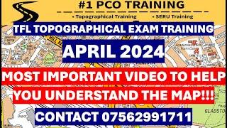 MUST WATCH!!! UNDERSTANDING THE TOPOGRAPHICAL MAP – APRIL 2024 TFL TOPOGAPHICAL ASSESSMENT