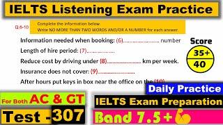 IELTS Listening Practice Test 2023 with Answers [Real Exam - 307 ]