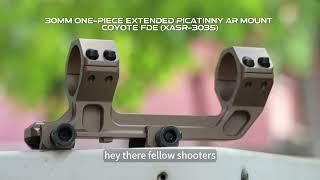 Vector Optics // 30mm One Piece Extended Picatinny Mount (XASR-3035)