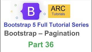 Bootstrap Tutorial For Beginners #36 - Bootstrap Pagination Tutorial | Bootstrap Tutorial 2022