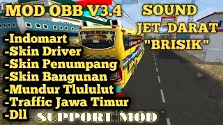 MOD OBB SOUND JET DARAT BRISIK || BUSSID V3.4