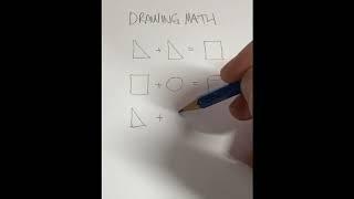 Draw anything with 3 simple shapes! #shorts #howtodraw #drawingtutorial