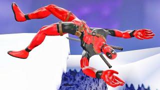 Deadpool Ragdoll Jumps & Falls (GMOD) Episode 288