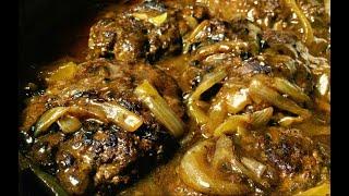 How to make Hamburgers in Onion Gravy