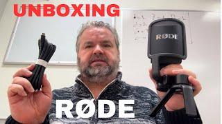 RØDE NT-USB+ Microphone UNBOXING