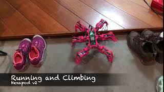 Hexapod v2 - run & climb