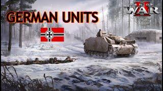 Men of War II Units Showcase! - Part 2 - Germany - Men of War II (2024)