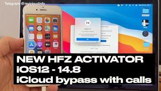 New HFZ Universal Activator iOS12 up to iOS14.8 iPhone and iPad GSM / MEID with calls