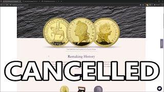 Monarchs Series CANCELLED By @royalmint & I Was Offered An Insulting "Goodwill Gesture " Im Done...