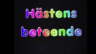 Hästens beteende