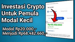 Modal 20Ribu Bisa Jadi 68 Juta || Cara Trading Crypto Pemula Modal Kecil (Aplikasi Pintu)