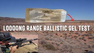 Ballistics Gel Testing at 600 Yards: 6.5 PRC & 6.5 Creedmoor