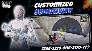 New Update 3.3️Best Sensitivity Code + Control Settings Pubg Mobile/Bgmi Sensitivity 2024