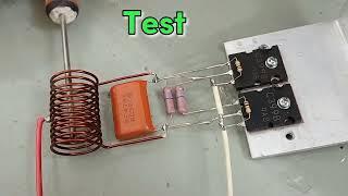 DIY INDUCTION HEATER WITH TRANSISTOR C3998