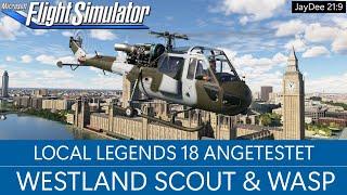 Local Legend 18: Westland Scout & Wasp - Angetestet | MSFS 2020