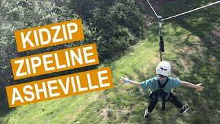 Kid Zip at Treetops - A Zipline in Asheville NC