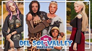 Giving Del Sol Valley townies makeovers! + CC List | Sims 4 Create a Sim