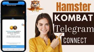 How To Connect Hamster Kombat To Telegram Wallet | Hamster Kombat Wallet Connect