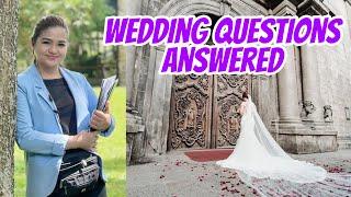 TOP 10 WEDDING QUESTIONS ANSWERED by a WEDDING PLANNER I The Wedding Project