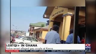 LGBTQI+ in Ghana: Police arrest alleged gay couple at Kasoa- Joy News Prime (14-10-21)