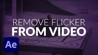 How To Remove Light Flickering from Video Footage in Premiere & After Effects - TUTORIAL
