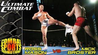 Ross "The Boss" Mason vs Mick Broster - FULL MMA FIGHT - Ultimate Combat 9