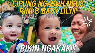 CIPUNG SEHARIAN ASUH BABY LILY! SEMUA TANTANGAN DARI NCUS RINI BERHASIL DILEWATIN SAMA CIPUNG!!