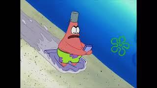 Patrick Star Crashing Into Mountain for 10 Hours in 60fps