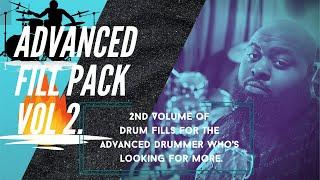 Advanced Fill Pack Vol 2. Trailer | Drum Fills | Drum Lessons |