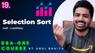 Selection Sort Algorithm | C++ / Java Complete explanation for Beginners and Code | DSAOne Course 19