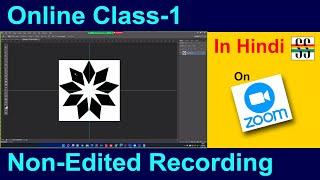 Morning Class-1 Recording | Textile Designing | Photoshop Tutorial