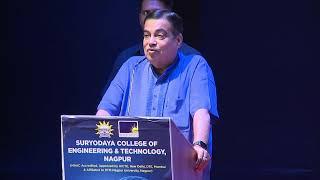 Addressing Youth – Tech – Connect program , Nagpur | Nitin Gadkari