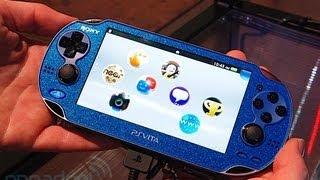 Sony PlayStation Vita Sapphire Blue [Hands-on][HD]