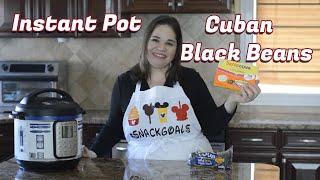 The BEST Instant Pot Black Beans | Authentic Cuban Black Beans | No Soaking Required