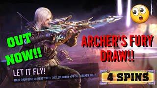 *NEW* ARCHER'S FURY DRAW!! With Legendary XPR 50 Broken Will & Artery Lady Rowan - COD Mobile