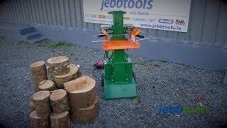 10 Ton Vertical Electric Log Splitter