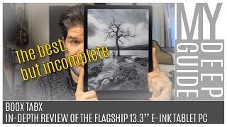 Boox Tab X: In-Depth Review of the Best 13.3" E-Ink Tablet PC on the Market Today