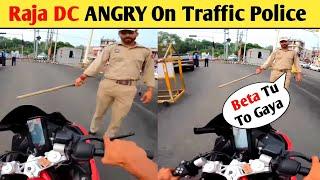 @RajaDc77 Angry On Traffic Police  @TheUK07Rider | Moto Vlog Facts | #viral #shorts
